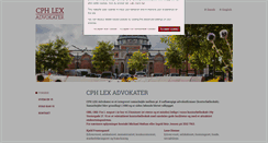 Desktop Screenshot of cphlex.dk